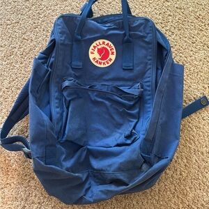 Fjallraven Kanken Blue Backpack Durable Vinylon F